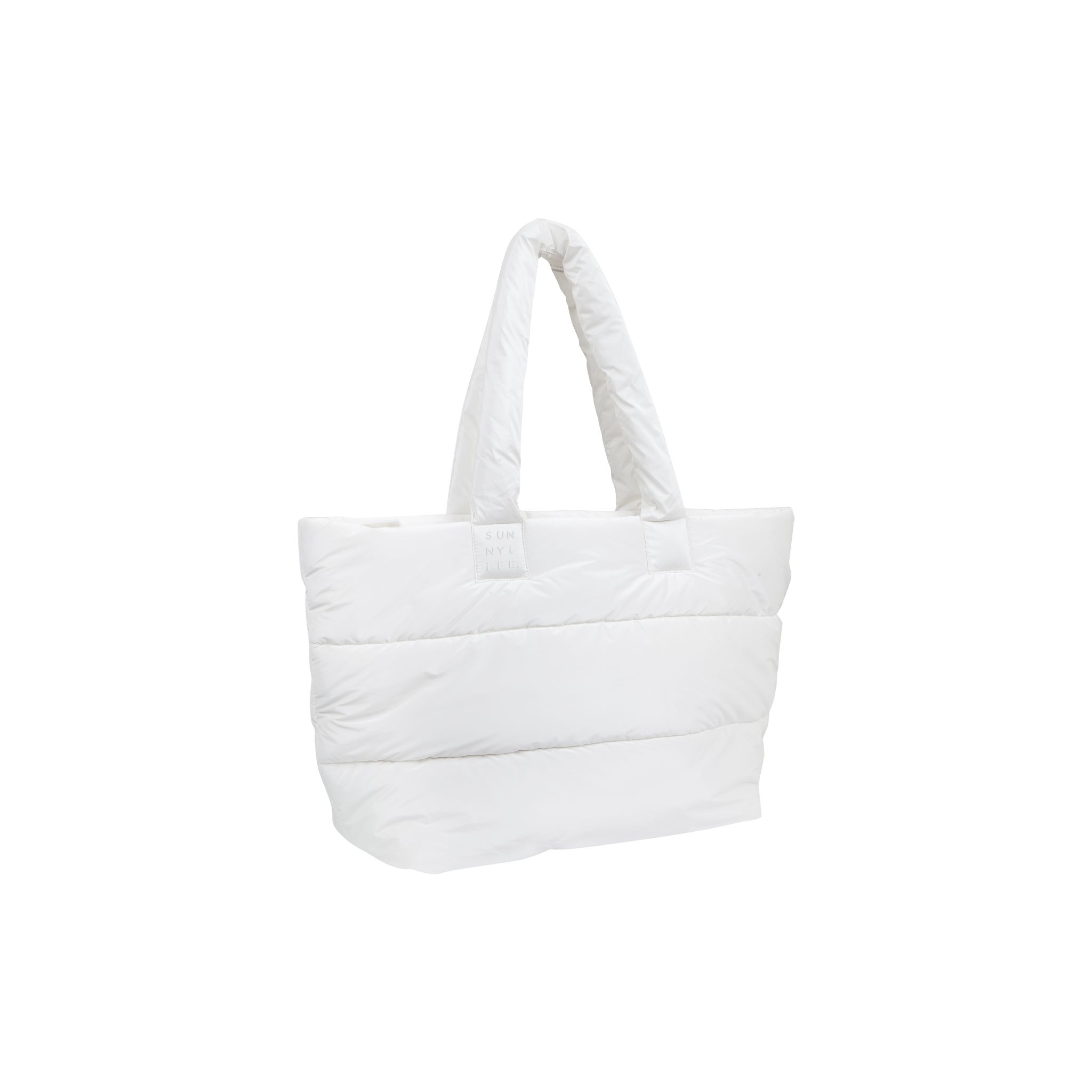 Puffer Beach Tote White