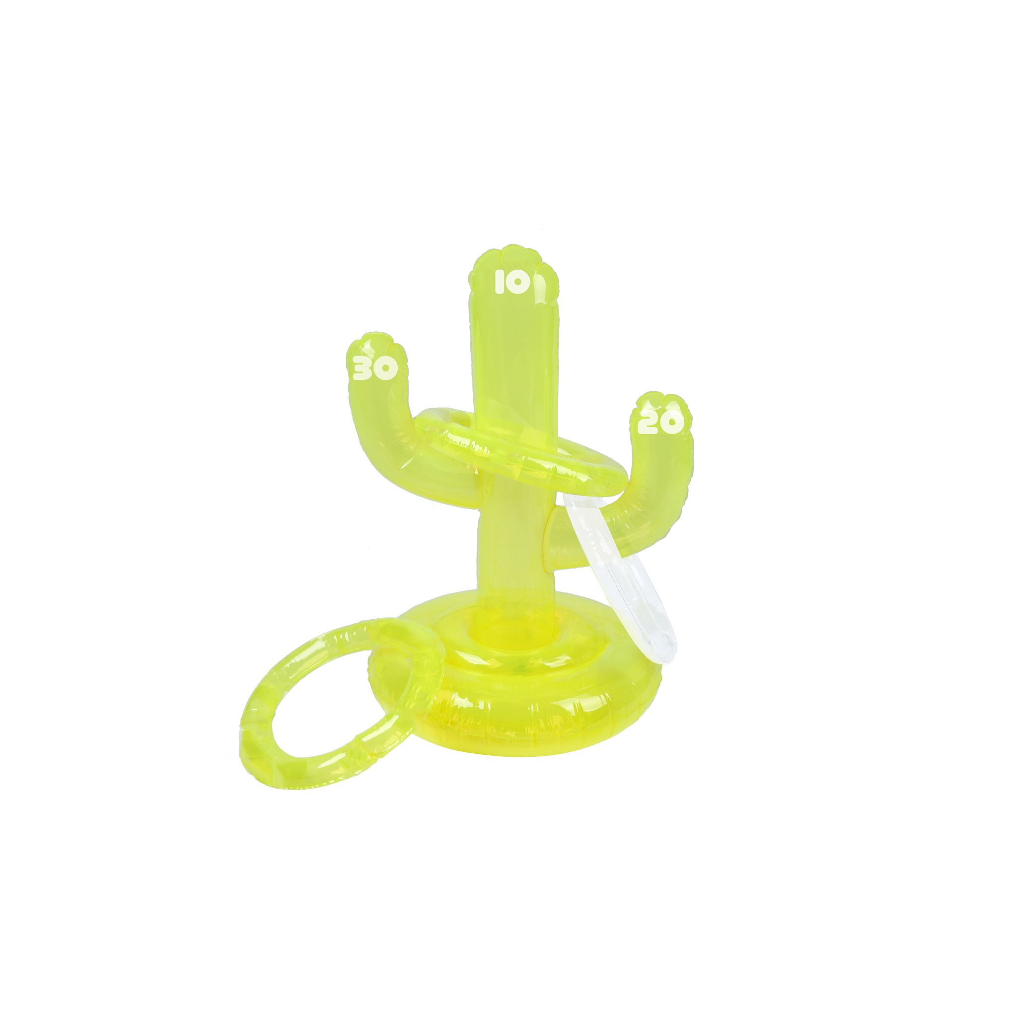 Inflatable Ring Toss Cactus – Neon Lime