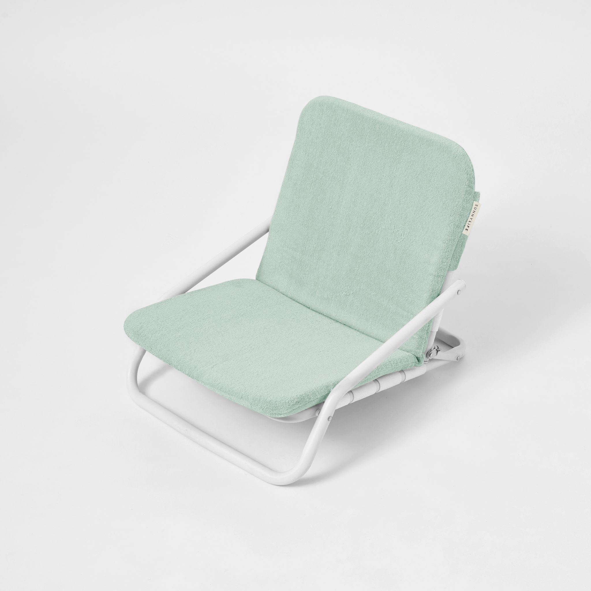 Cushioned Beach Chair Sage