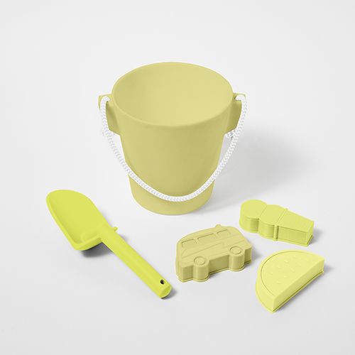 Silicone Bucket & Spade Set Citrus